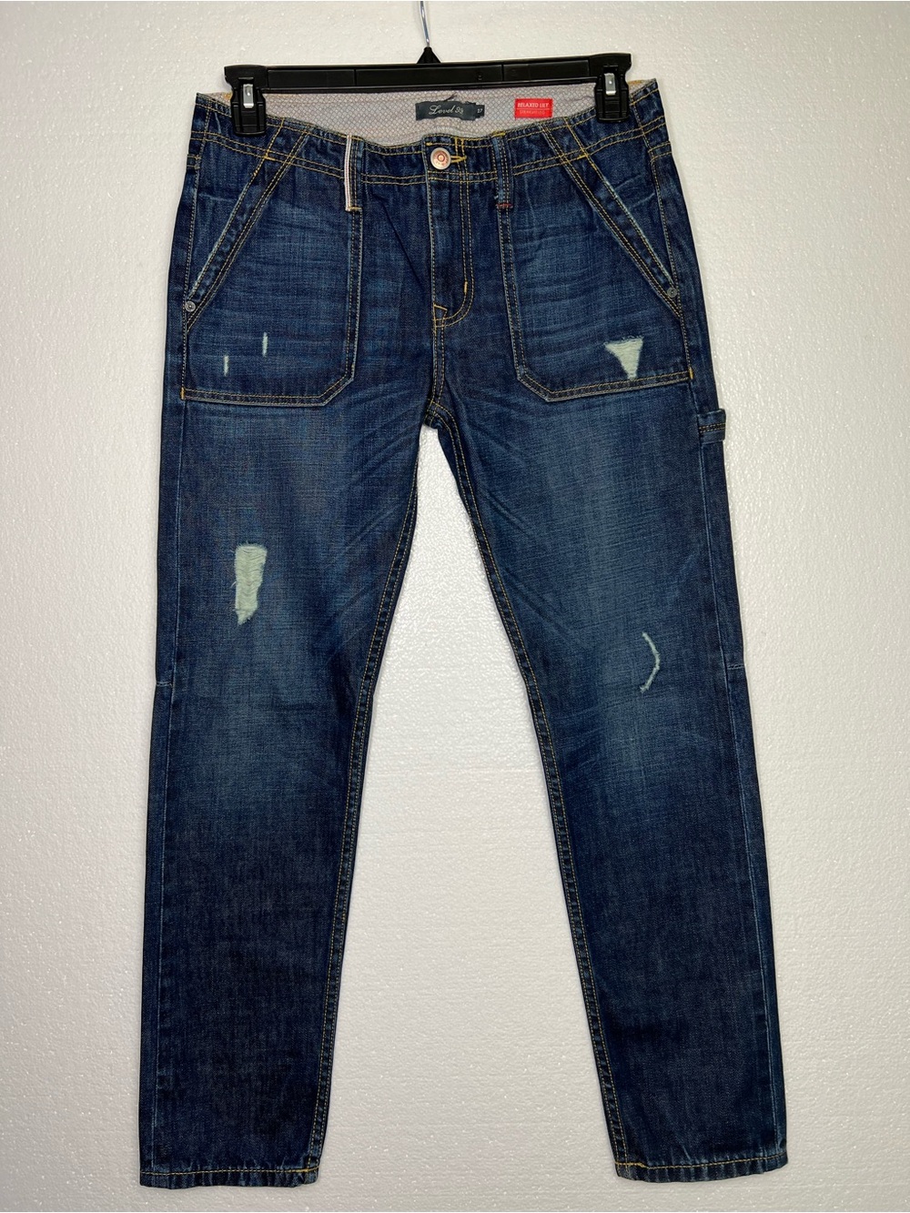 Level 99 Relaxed Lily straight leg jeans size 27